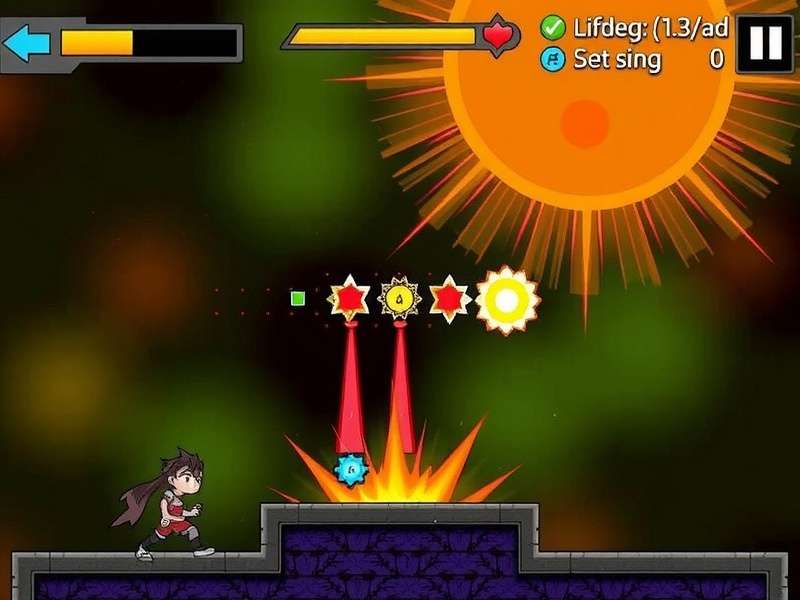 Goan Supernova Shooter Gameplay Screenshot